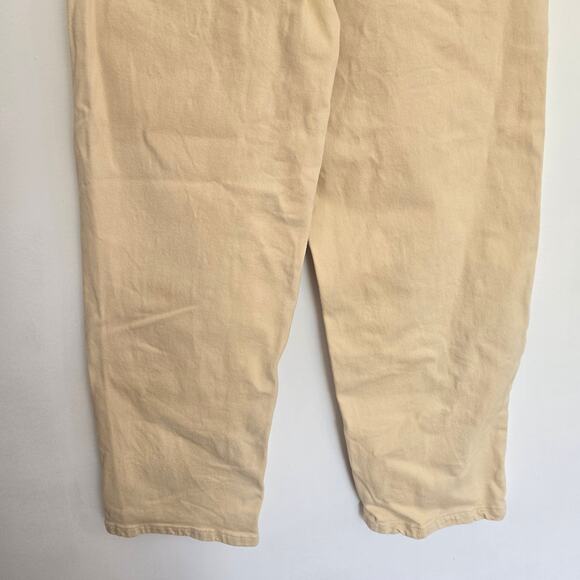 Everlane The Way High Jean Organic Cotton Soy Bean Yellow Straight Leg Women 30 - Picture 7 of 12